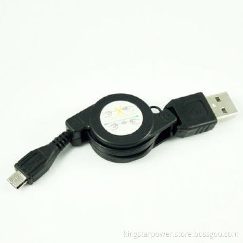 Retractable Micro USB Data Cable